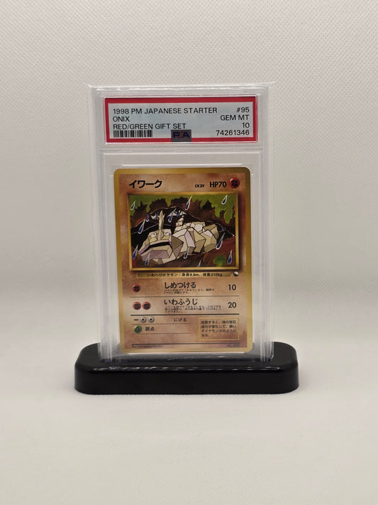 Pokemon Card PSA 10 Onix Gift Set