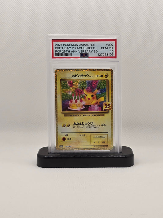 Pokemon Card Pikachu 25th Anniversary PSA 10
