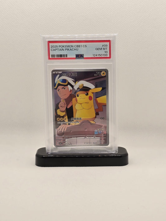 Pokemon Card PSA 10 Captain Pikachu